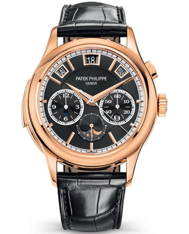 Swiss Replica Patek Philippe Minute Repeater Perpetual Calendar Chronograph Watch 5208R-001